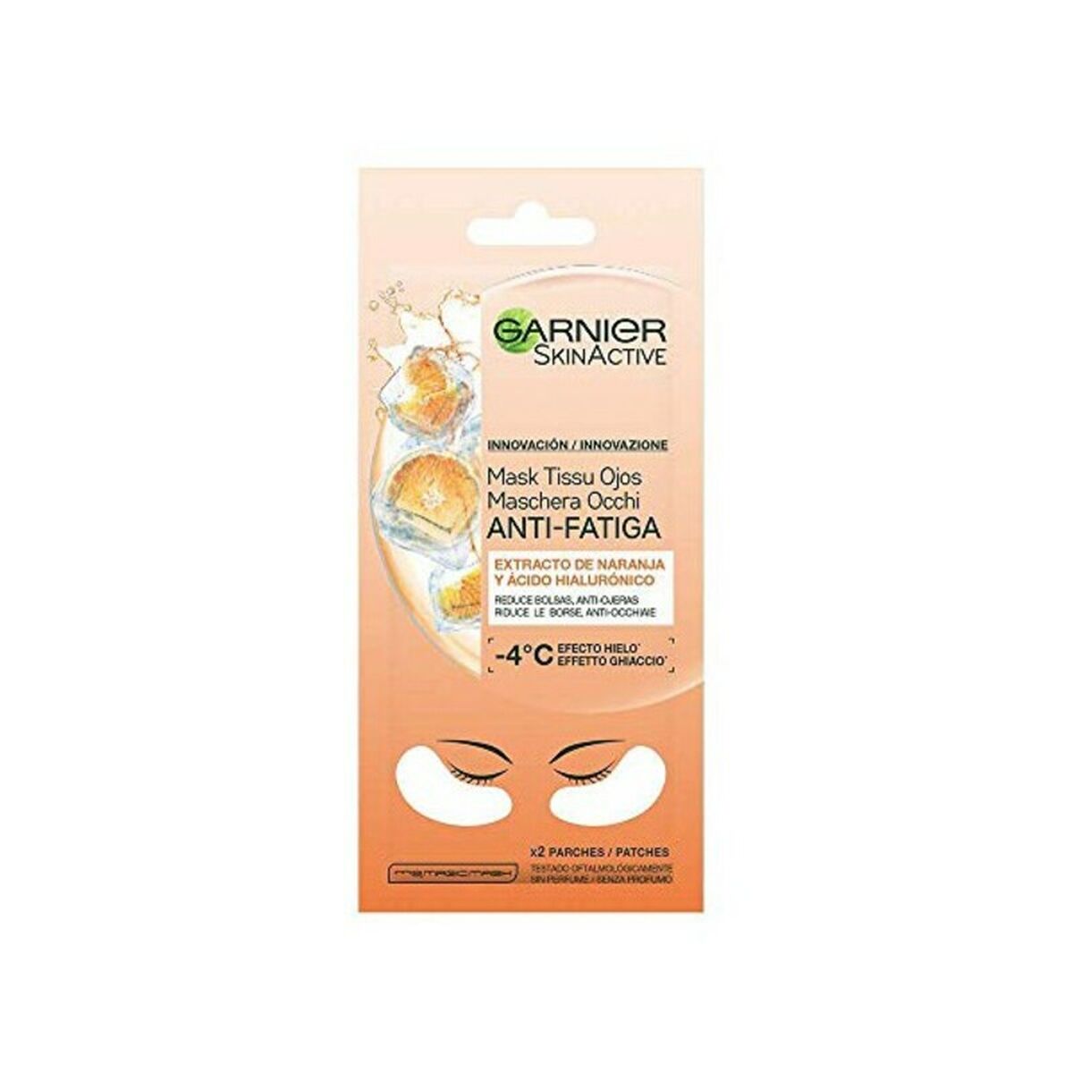 Maske for øyeområdet Garnier Skinactive